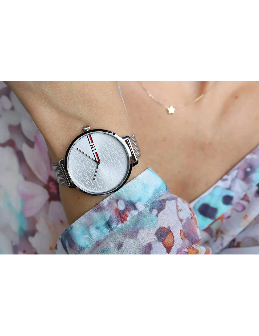 Montre Tommy Hilfiger Alexa 1782157 pour Femme, Cadran et Maille Milanaise Argent vue 3