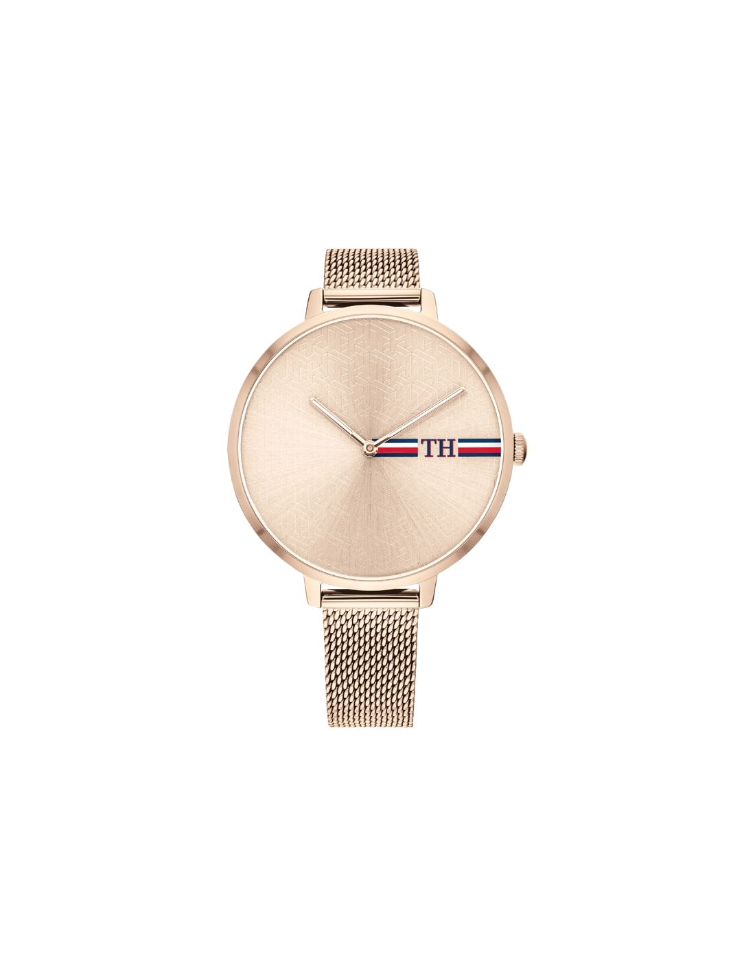 Montre Femme Tommy Hilfiger 1782158 - Cadran et bracelet maille milanaise or rose