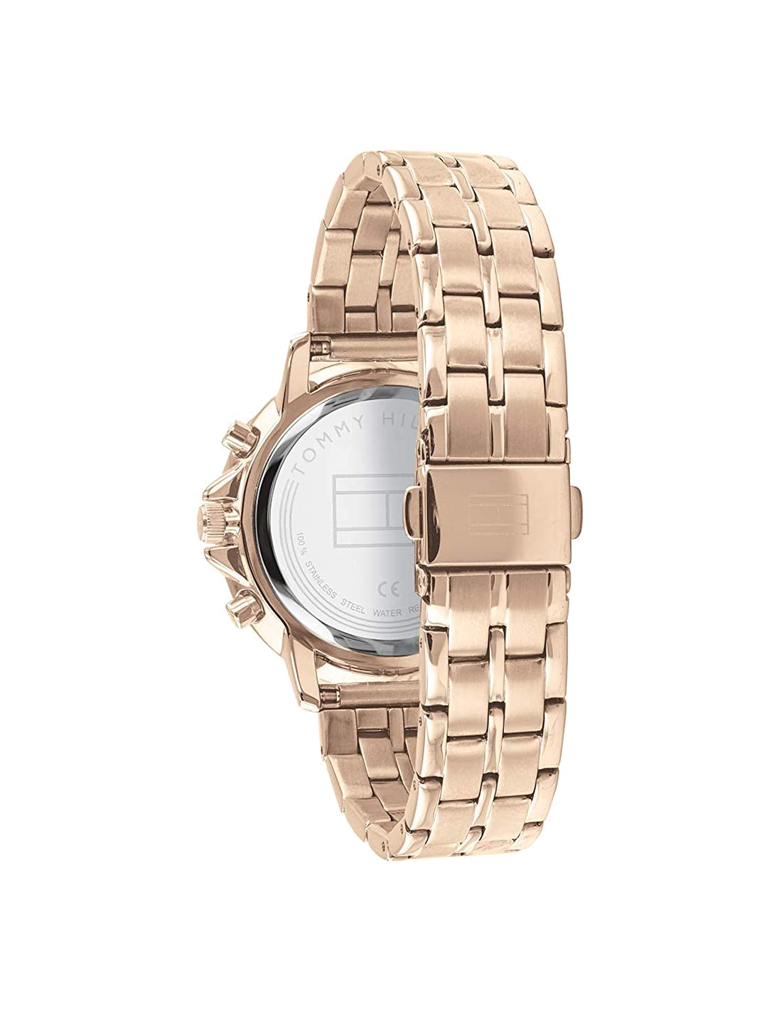 Montre Tommy Hilfiger Madison 1782190 pour Femme, Cadran et Bracelet Acier Or Rose 38mm vue 3