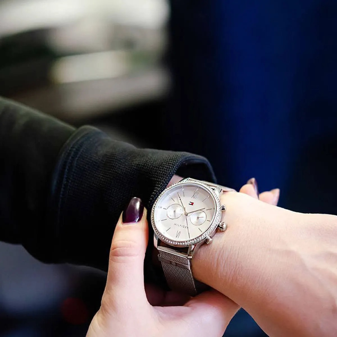 Montre Femme Tommy Hilfiger 1782301 Cadran et Bracelet Argent vue 4