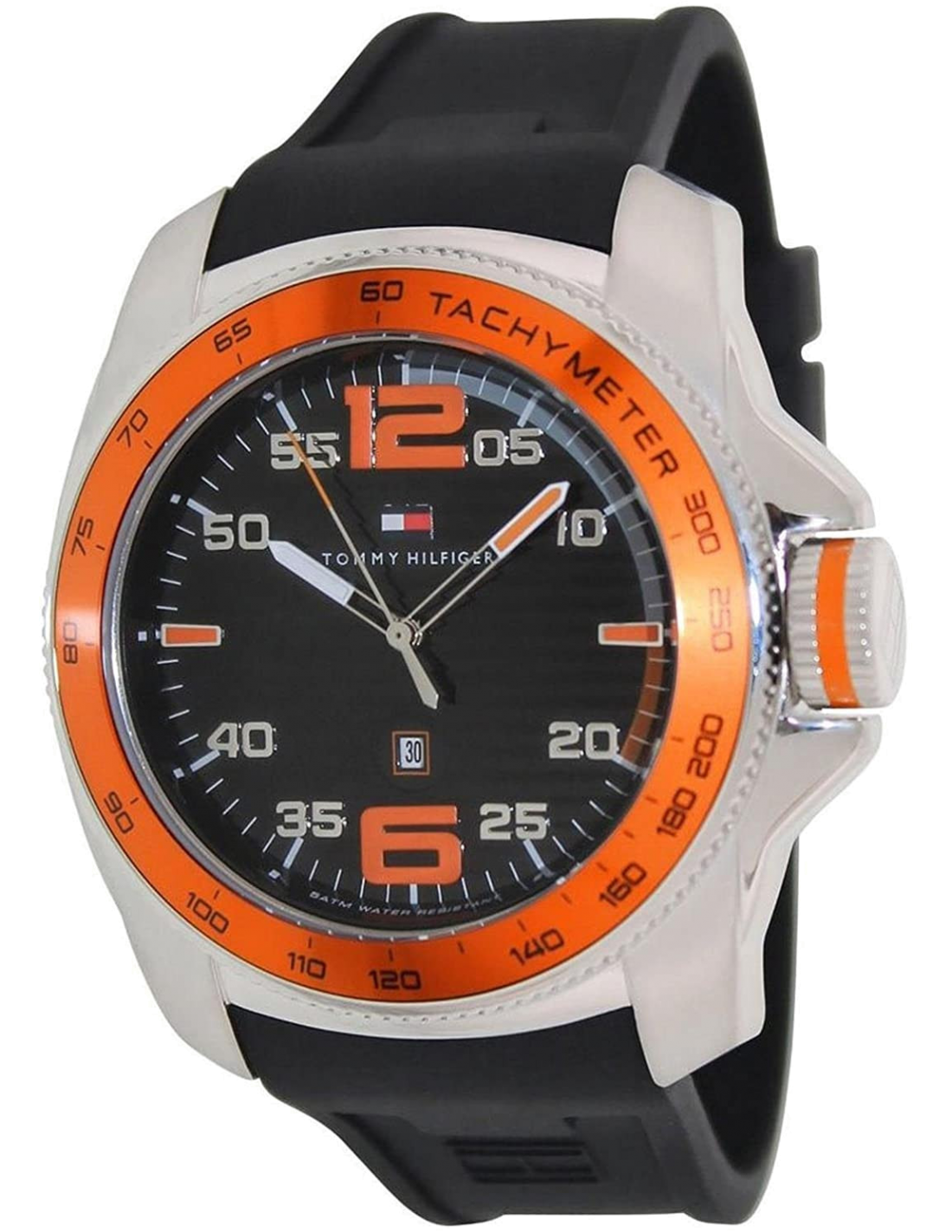 Montre Homme Tommy Hilfiger 1790853 - Boîtier Acier, Cadran et Bracelet Noir vue 2