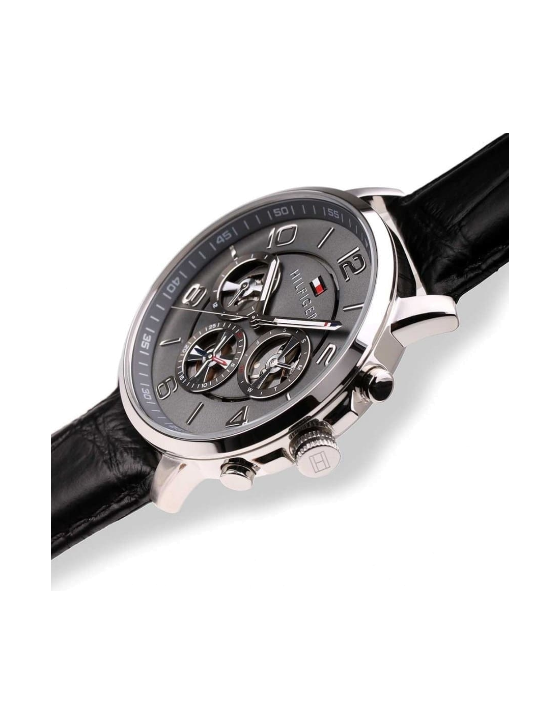 Détail du cadran de la montre Tommy Hilfiger 1791289