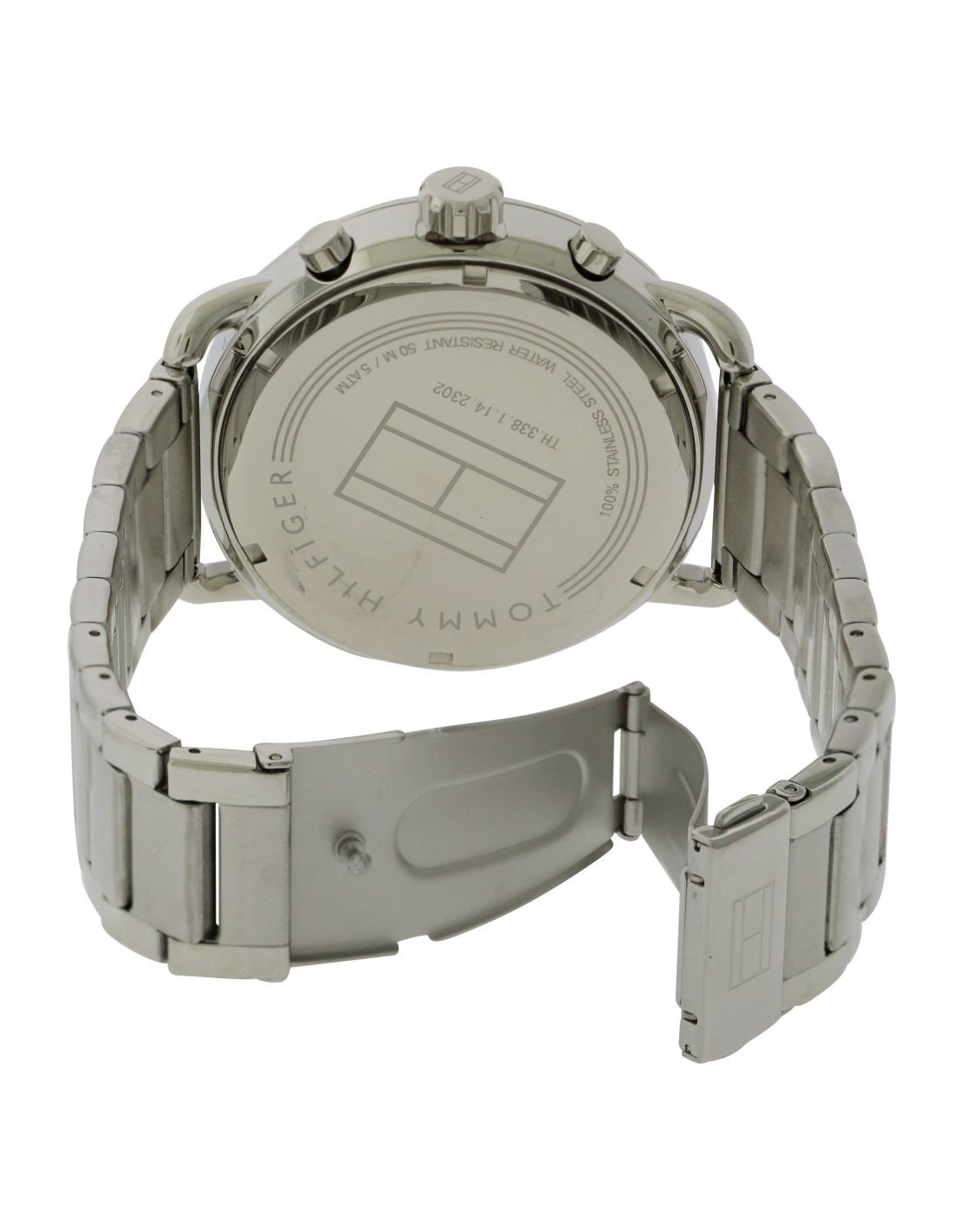 Montre Homme Tommy Hilfiger Briggs 1791422 - Acier Argenté, Cadran Noir vue 4