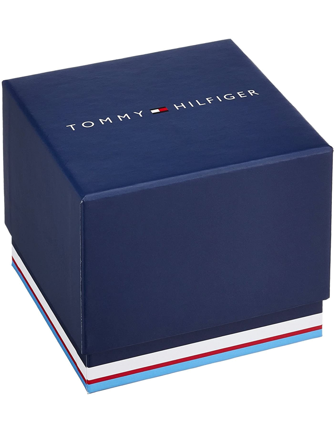 Montre Homme Tommy Hilfiger 1791505 Brooklyn Cadran Bleu Bracelet Maille Milanaise Argent vue 3