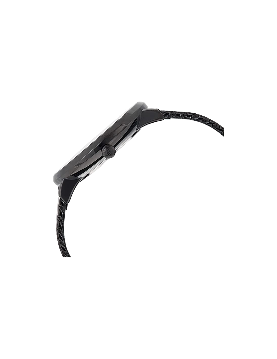 Montre Homme Tommy Hilfiger Brooklyn 1791507 - Cadran et bracelet maille milanaise noir vue 2