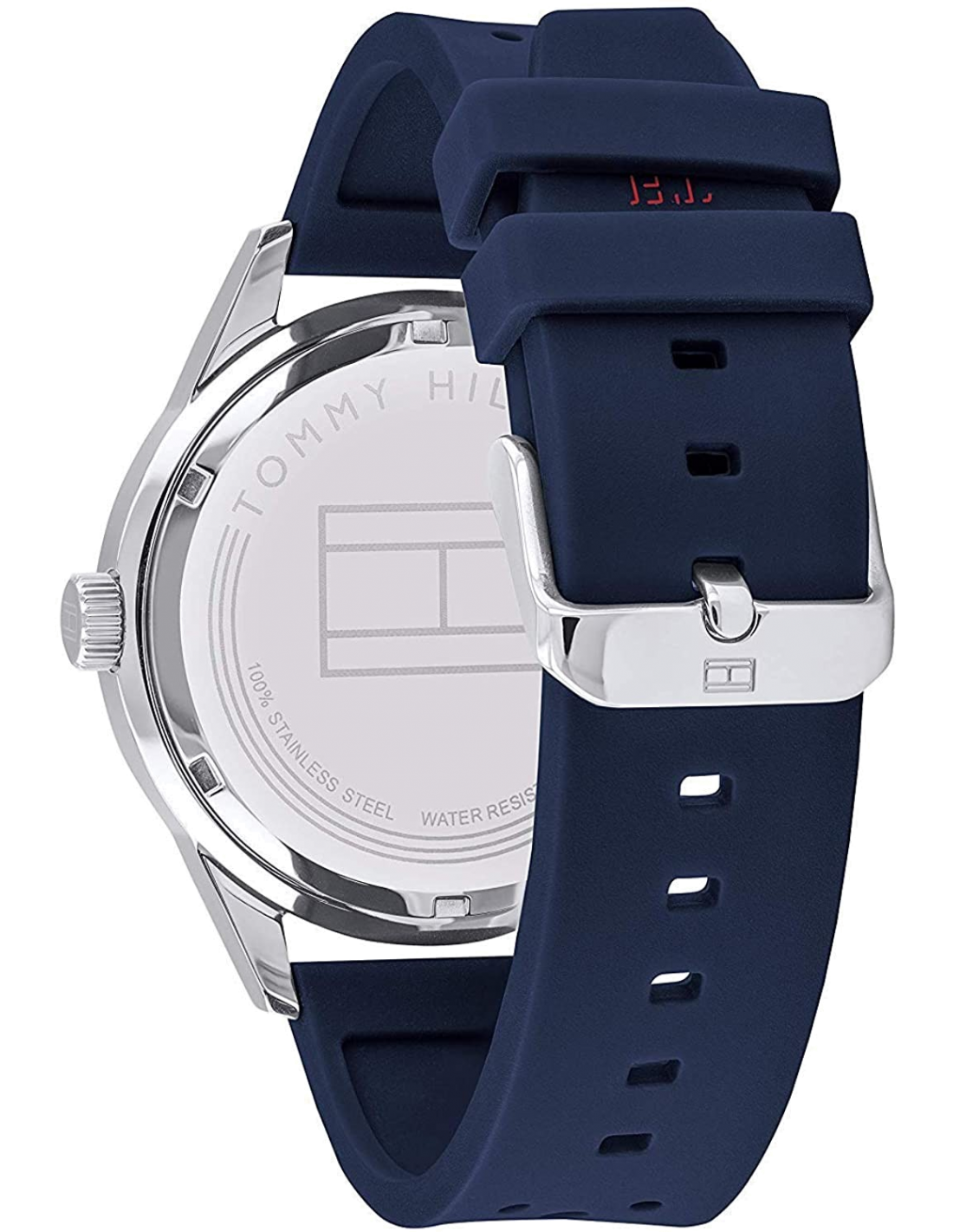 Montre Homme Tommy Hilfiger Austin 1791635 - Cadran Bleu, Bracelet Cuir Brun vue 2