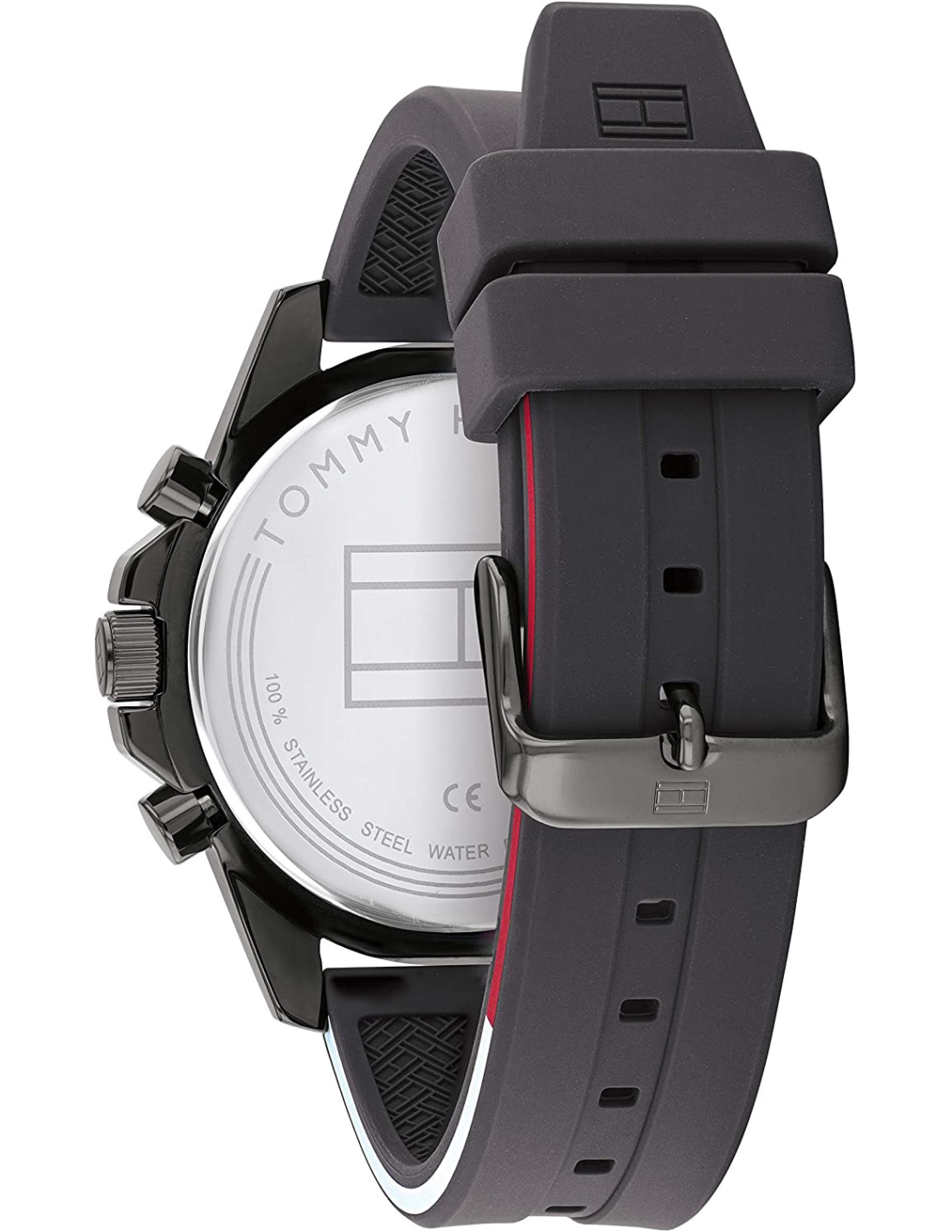 Montre Homme Tommy Hilfiger Mason 1791792 - Cadran Noir, Bracelet Noir vue 2