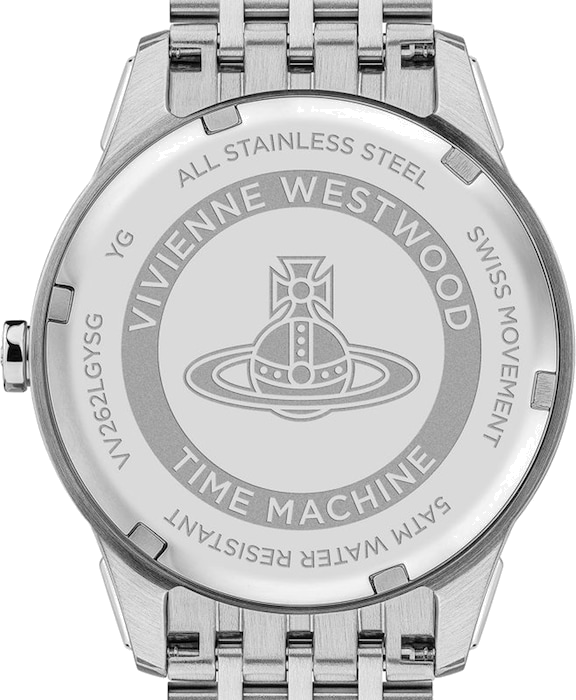 Montre Femme Vivienne Westwood VV262LGYSG East End - Cadran Gris Métallisé, Bracelet Acier Bicolore Or et Argent vue 5