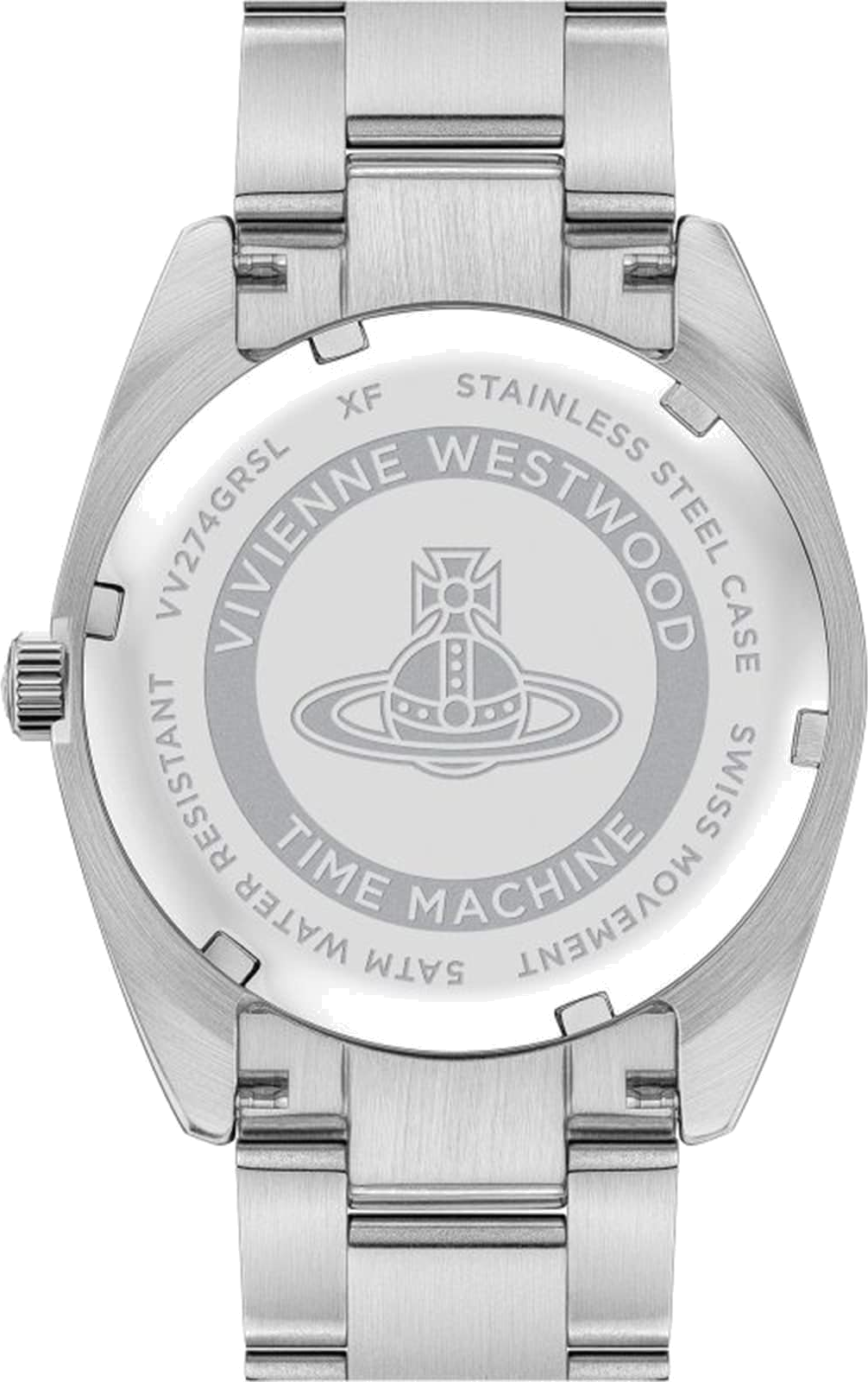 Montre Vivienne Westwood VV274GRSL Pennington en Acier Argenté et Cadran Vert Profond vue 5