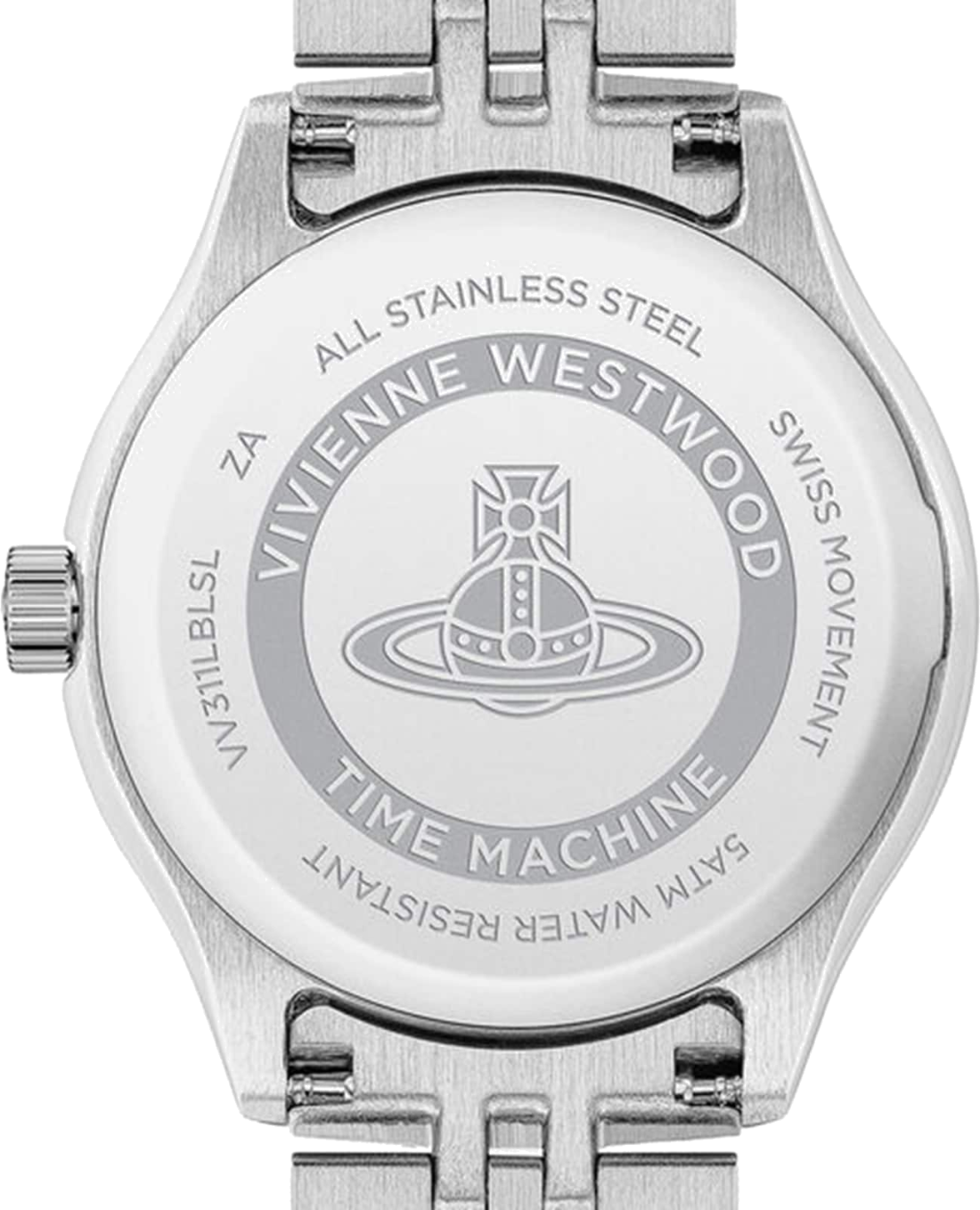 Montre Femme Vivienne Westwood VV311LBLSL - Cadran Bleu & Bracelet Acier Argenté vue 2